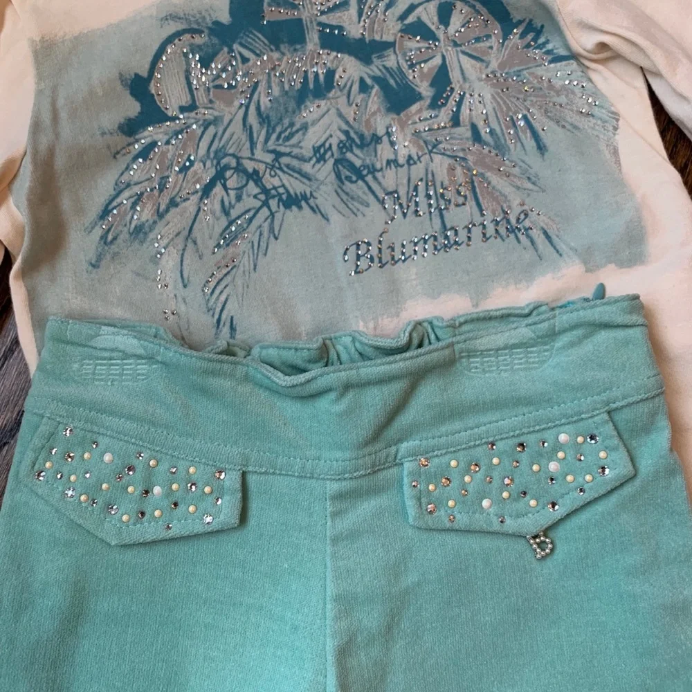 Blumarine Baby 3-piece set.  Size 4 yrs. Like new!!